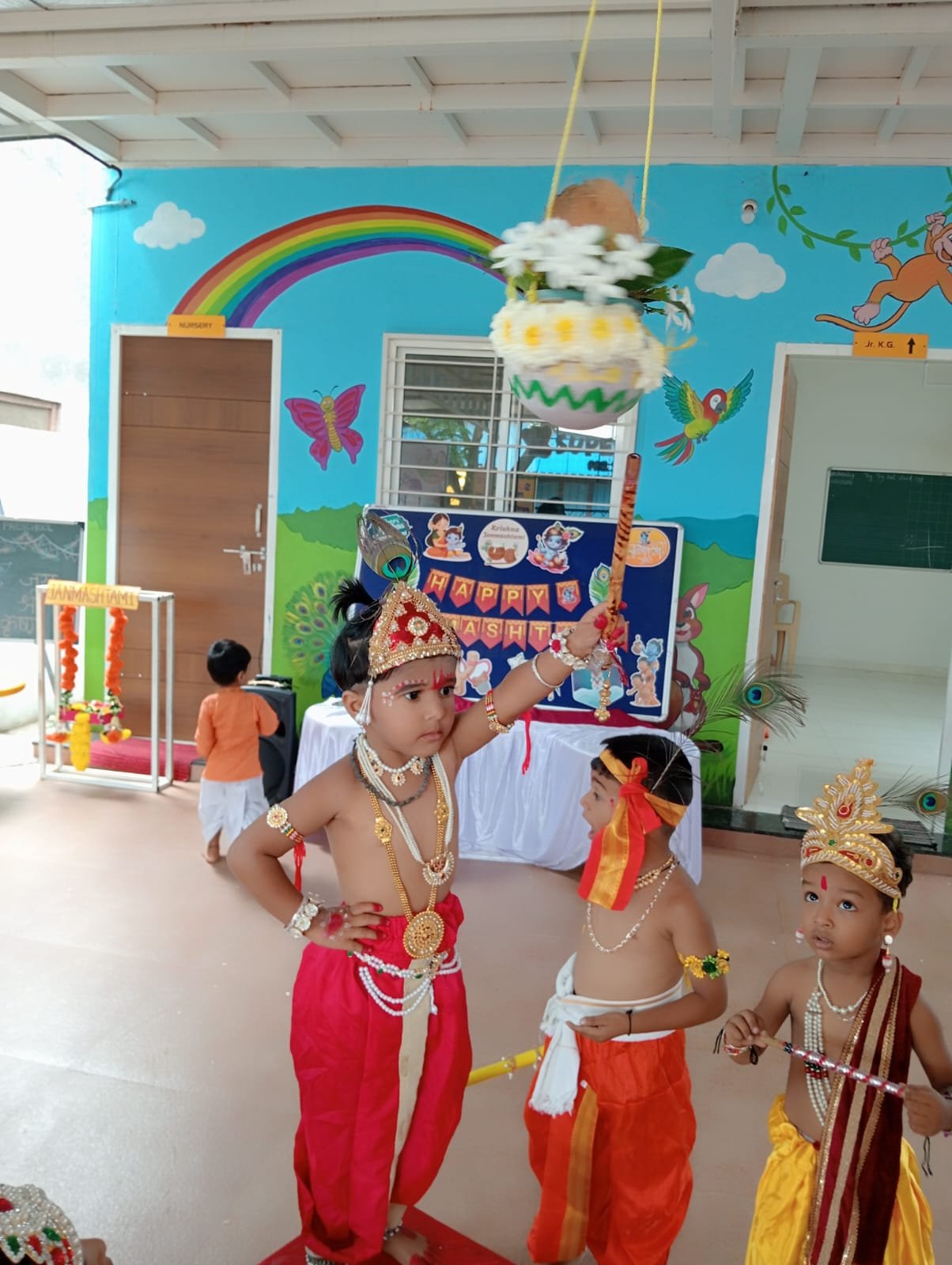 Lord Krishna Janmashtami Celebration 25 - Super Kids Pre School